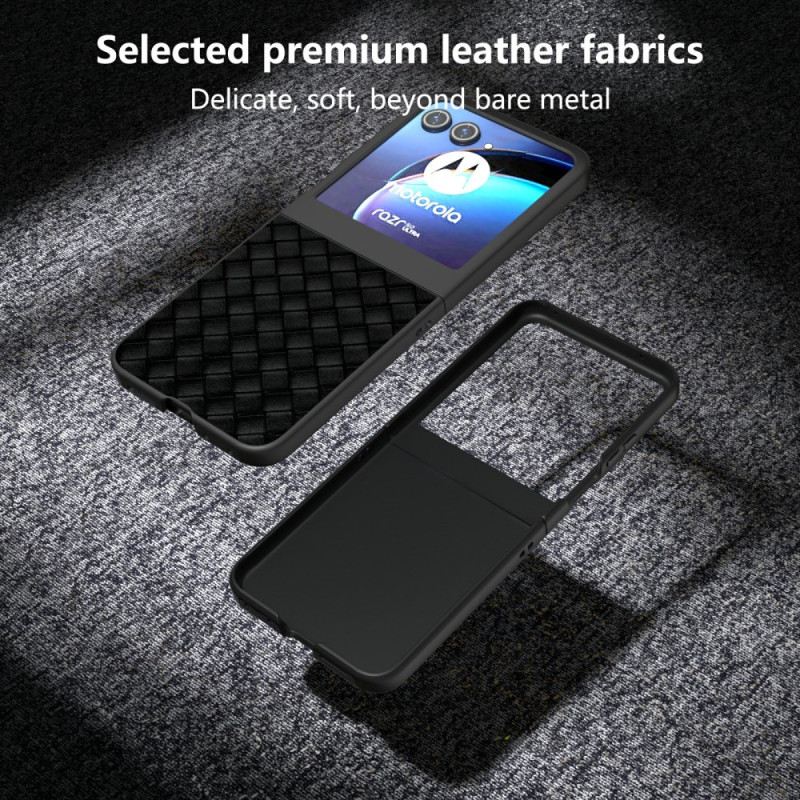 Tok Motorola Razr 50 Szőtt Textúra