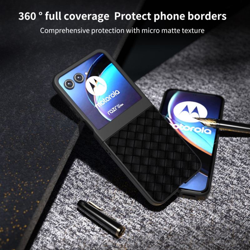 Tok Motorola Razr 50 Szőtt Textúra
