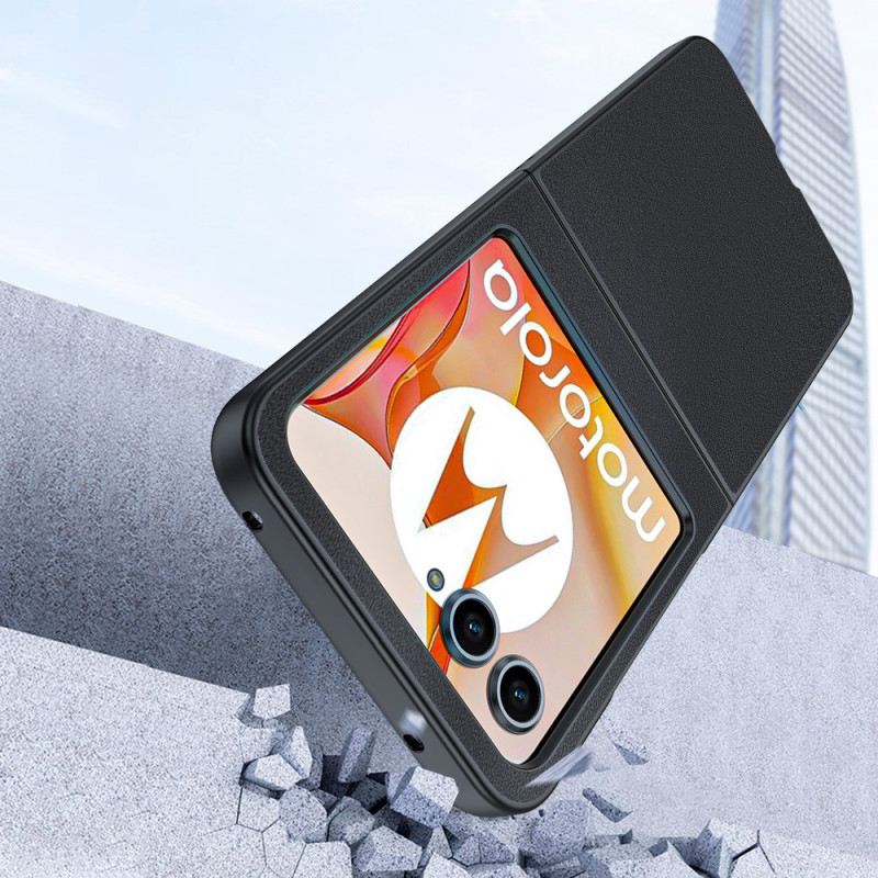 Tok Motorola Razr 50 Ultra-vékony Bőrhatás