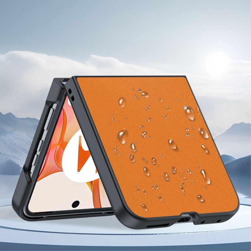 Tok Motorola Razr 50 Ultra-vékony Bőrhatás