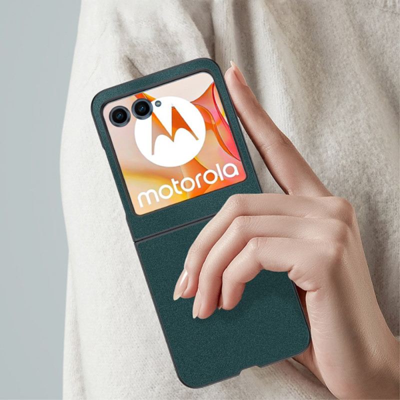 Tok Motorola Razr 50 Ultra-vékony Bőrhatás