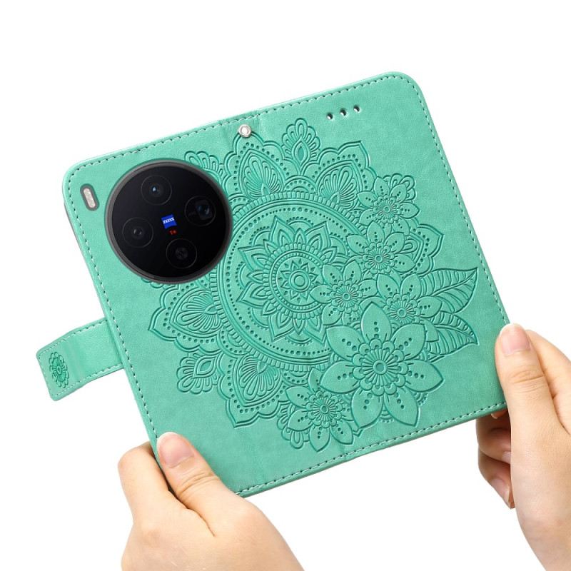 Bőrtok Vivo X300 Mandala Minta