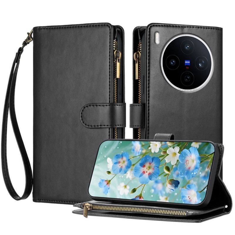 Bőrtok Vivo X300 Pénztárca