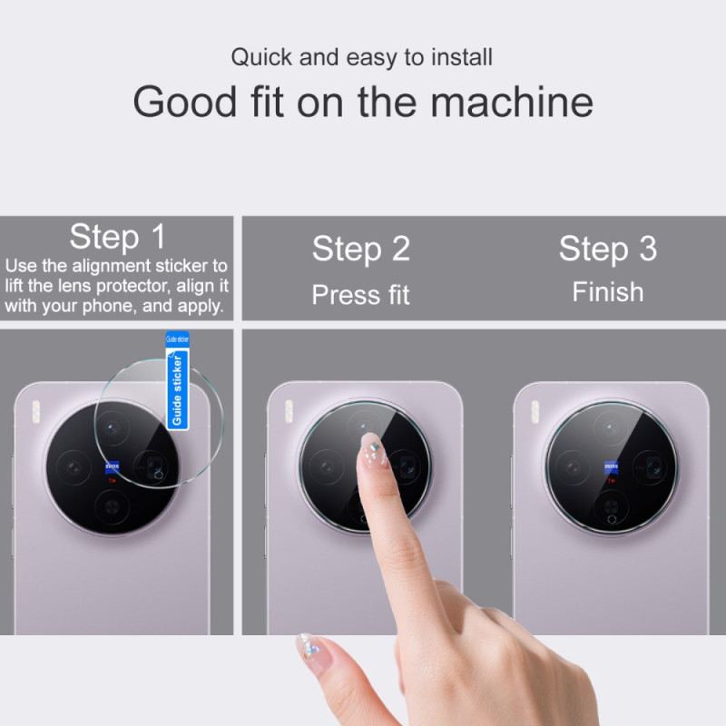 Edzett Üveg Lencsevédő Vivo X300-hoz