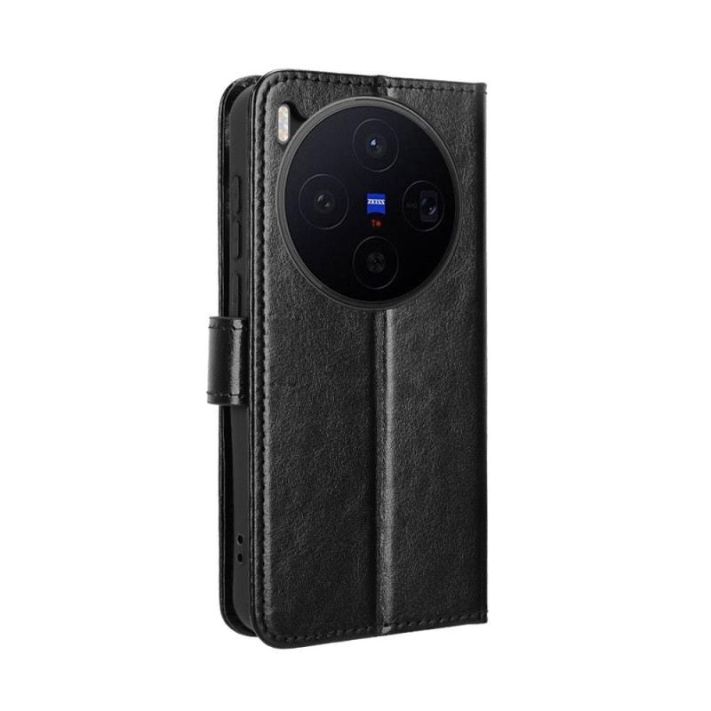 Fliptok Vivo X300 Feltűnő Műbőr