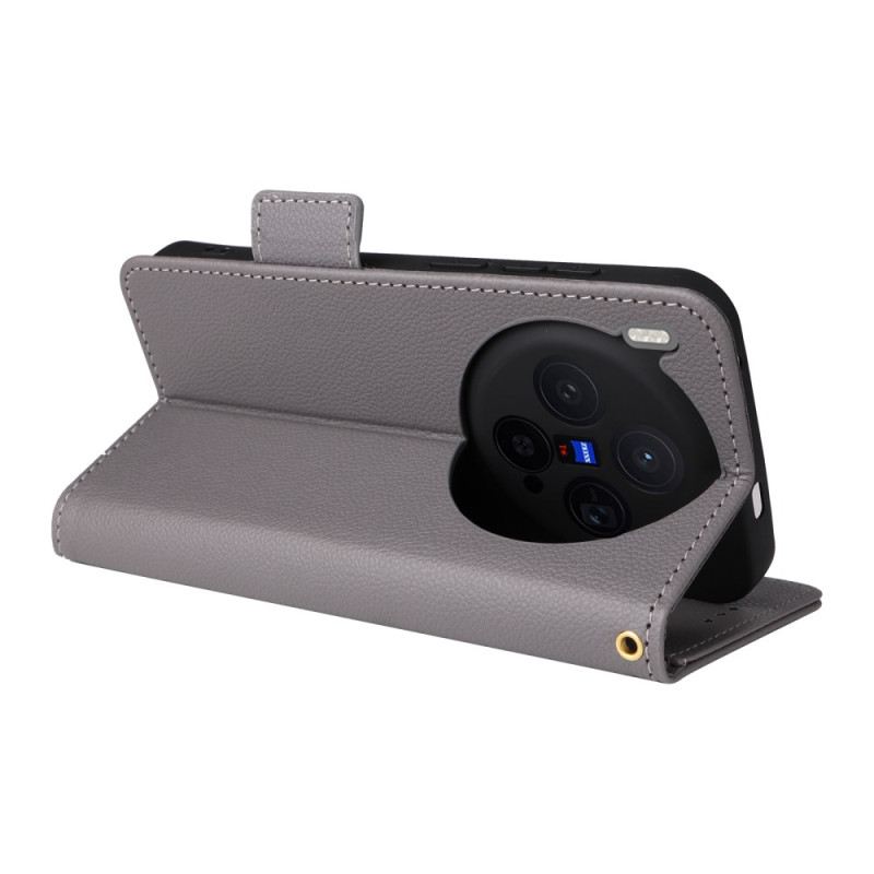 Fliptok Vivo X300 Műbőr Pántos