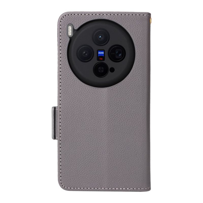 Fliptok Vivo X300 Műbőr Pántos