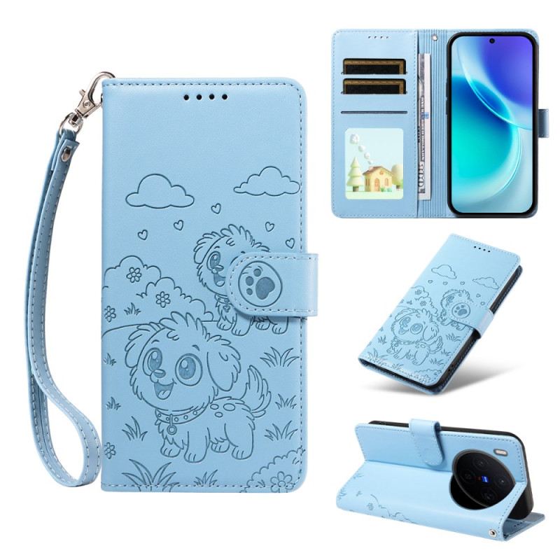 Fliptok Vivo X300 Rfid Védelem Kutyás Gravírozással