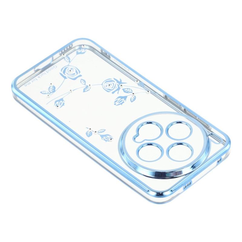 Tok Vivo X300 Kadem Strasszos És Virágmintás