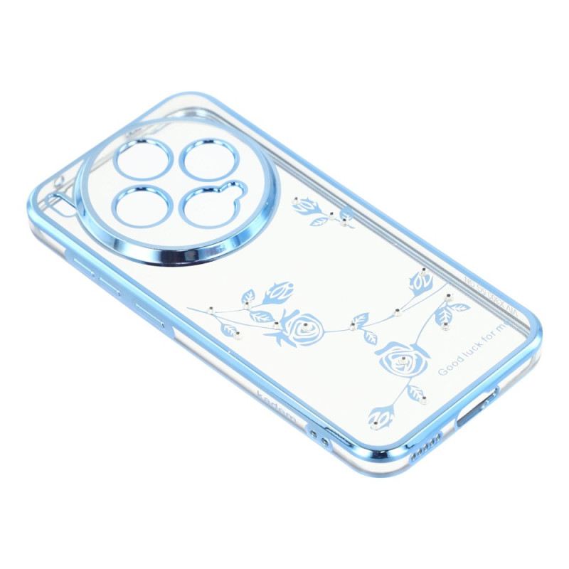 Tok Vivo X300 Kadem Strasszos És Virágmintás