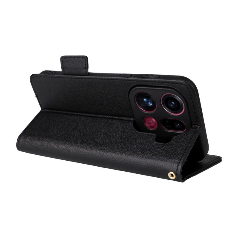 Bőrtok Oppo Find X9 Pro 5g Pántos Műbőr