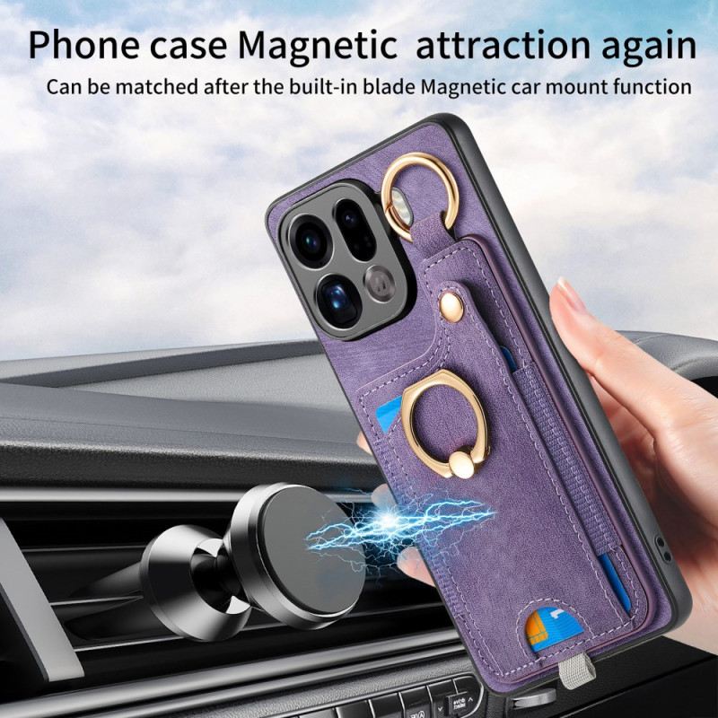 Tok Oppo Find X9 Pro 5g Kártyatartó És Gyűrűtartó