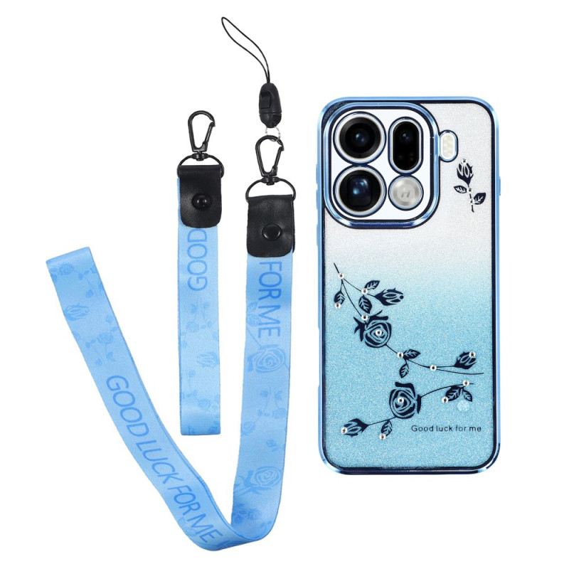 Tok Oppo Find X9 Pro 5g Pántos Virágok És Strasszok