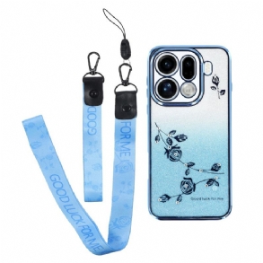 Tok Oppo Find X9 Pro 5g Pántos Virágok És Strasszok