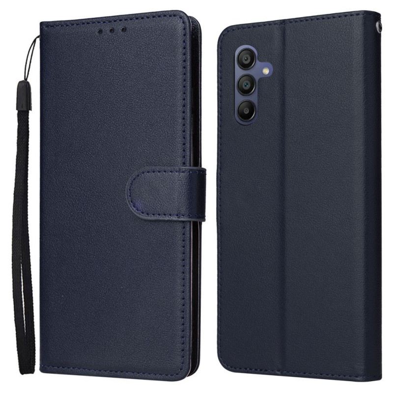 Bőrtok Samsung Galaxy A16 5g Bőr Hatás Pánttal