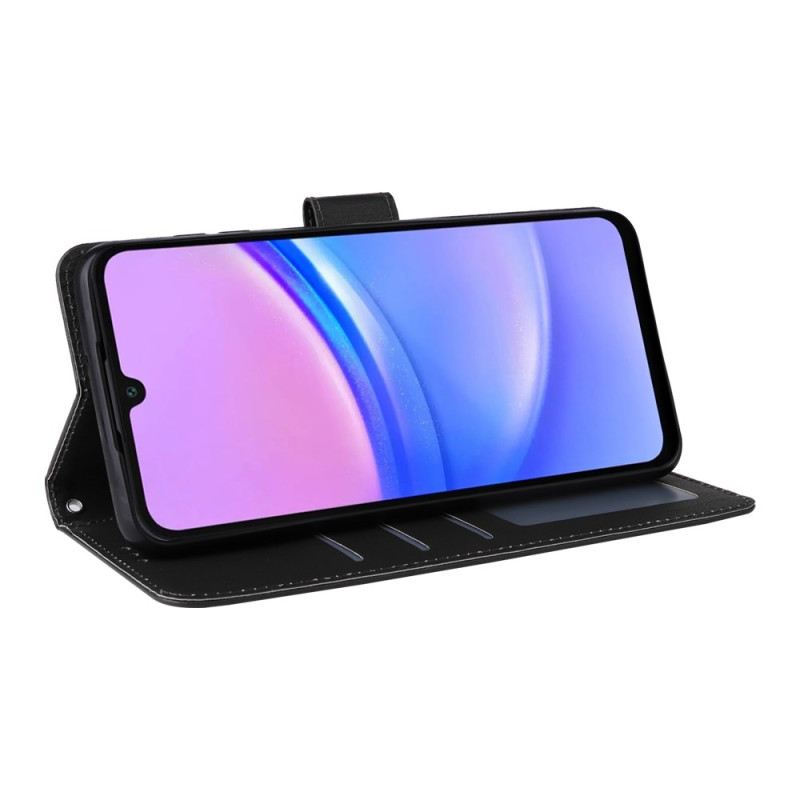 Bőrtok Samsung Galaxy A16 5g Bőr Hatás Pánttal