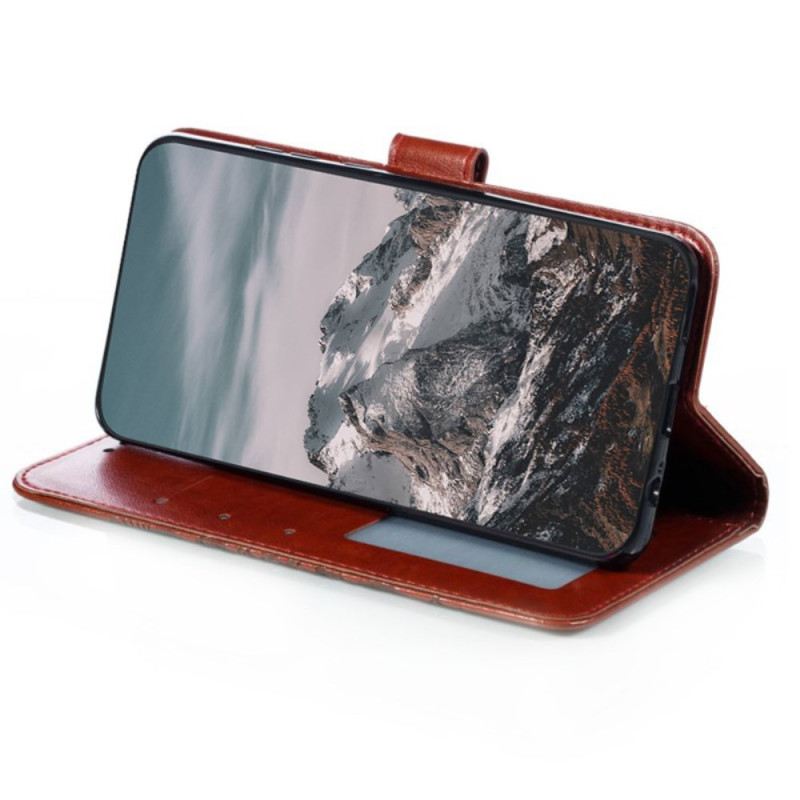 Bőrtok Samsung Galaxy A16 5g Mandala Minta Pánttal