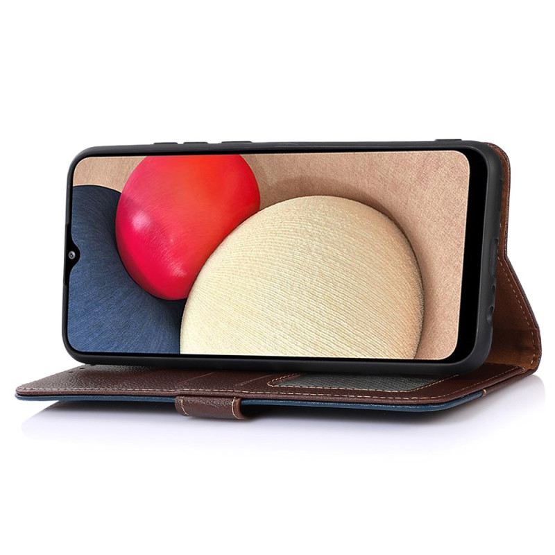 Bőrtok Samsung Galaxy A16 5g Rfid Bicolor Khazneh