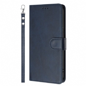 Bőrtok Samsung Galaxy A16 5g Rfid Pántos Pénztárca