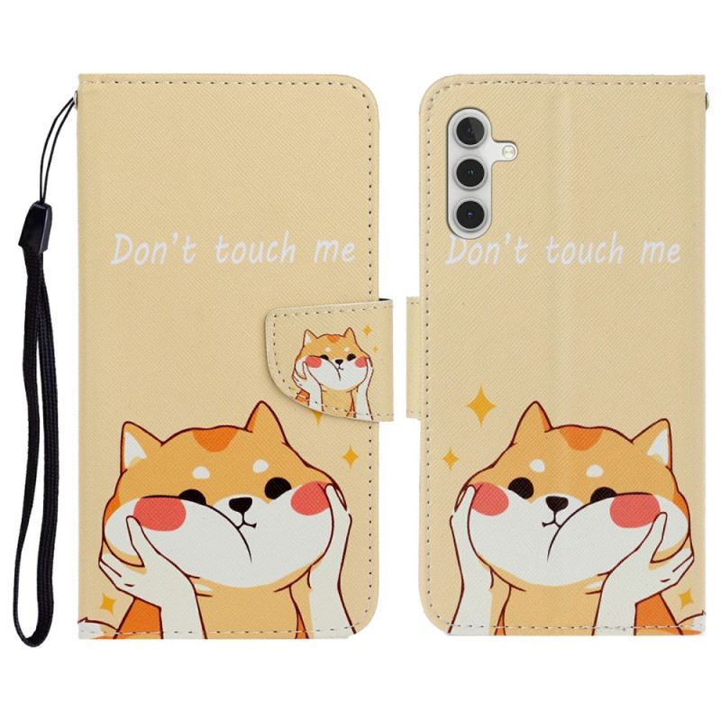 Bőrtok Samsung Galaxy A16 5g Shiba Inu