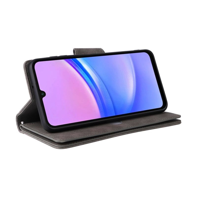 Bőrtok Samsung Galaxy A16 5g Velúr Hatású Pénztárca