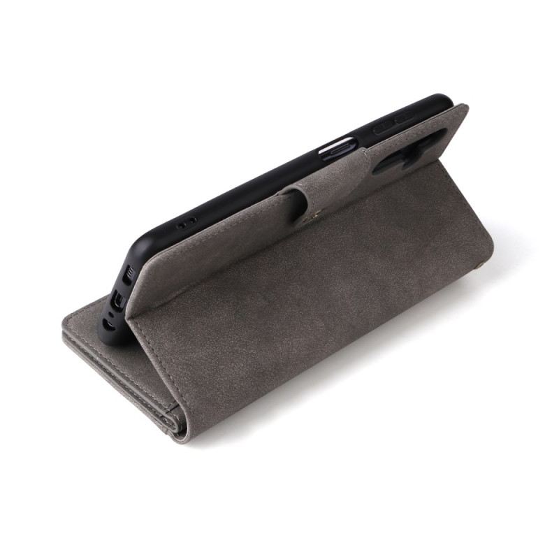 Bőrtok Samsung Galaxy A16 5g Velúr Hatású Pénztárca