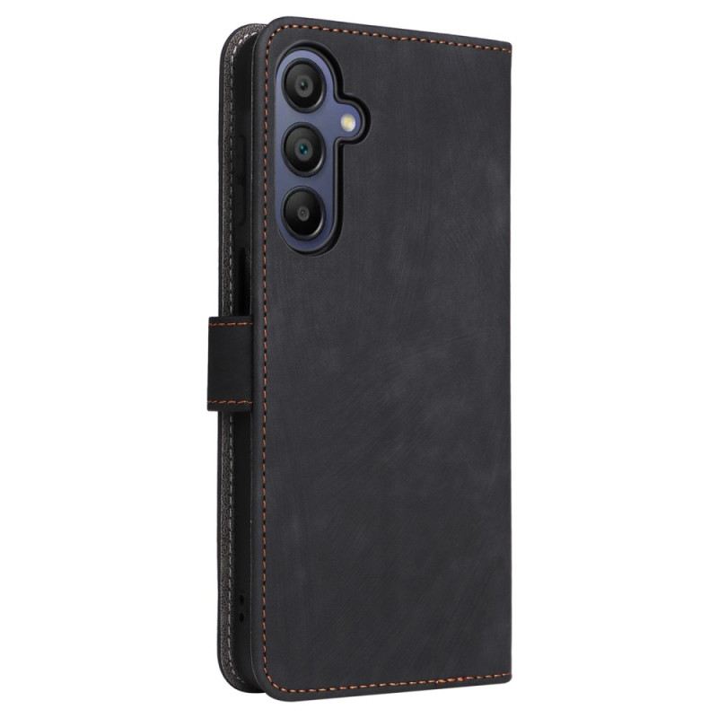 Bőrtok Samsung Galaxy A16 5g Vintage Velúr Hatás