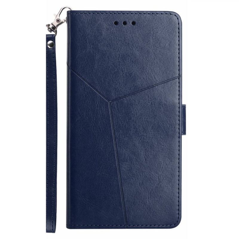 Bőrtok Samsung Galaxy A16 5g Y Szíj Kialakítás