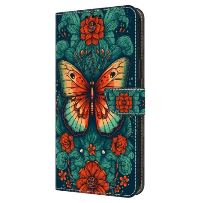 Fliptok Samsung Galaxy A16 5g Butterfly Moti