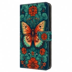 Fliptok Samsung Galaxy A16 5g Butterfly Moti
