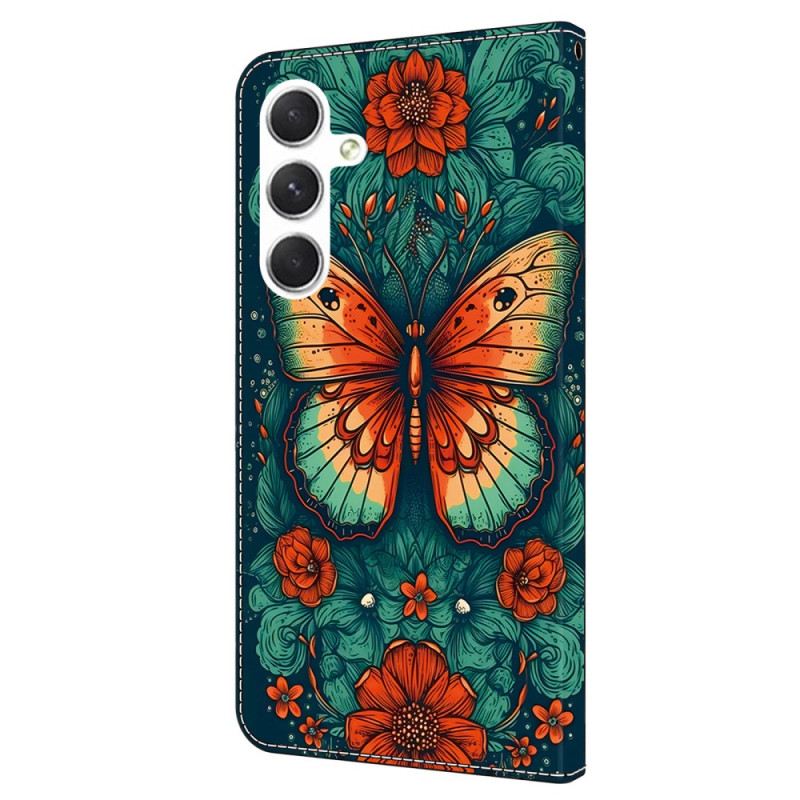 Fliptok Samsung Galaxy A16 5g Butterfly Moti