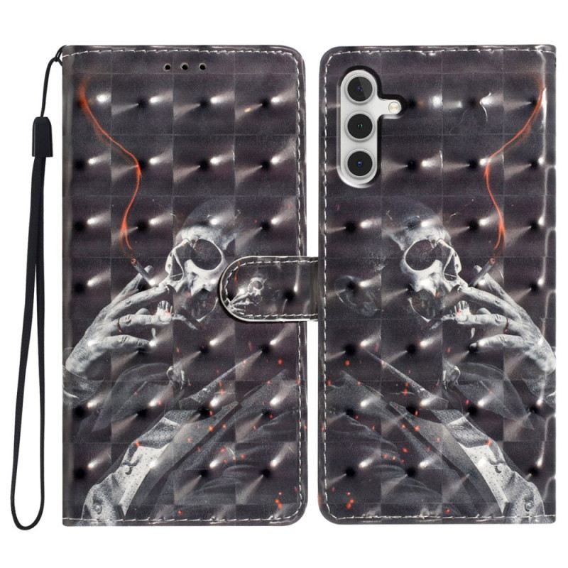 Fliptok Samsung Galaxy A16 5g Dohányzó Csontváz