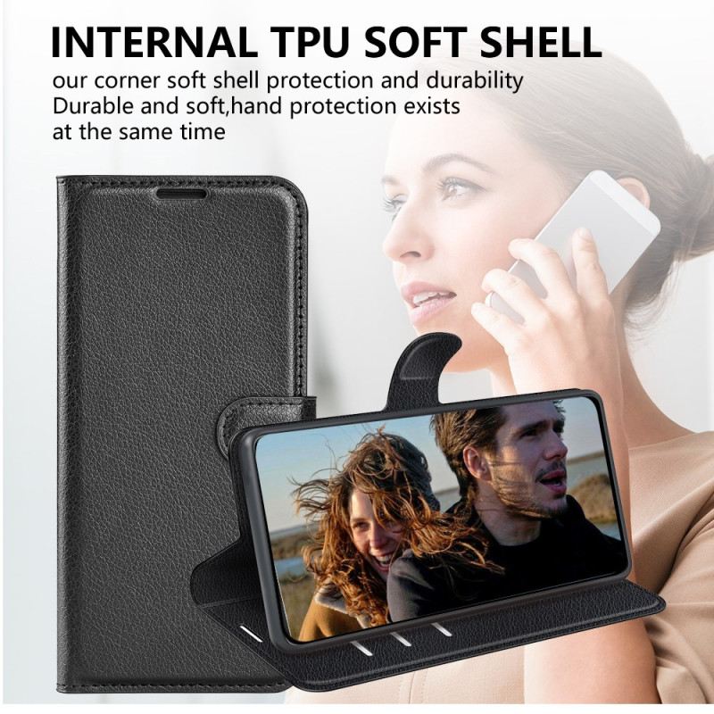 Fliptok Samsung Galaxy A16 5g Licsi Műbőr