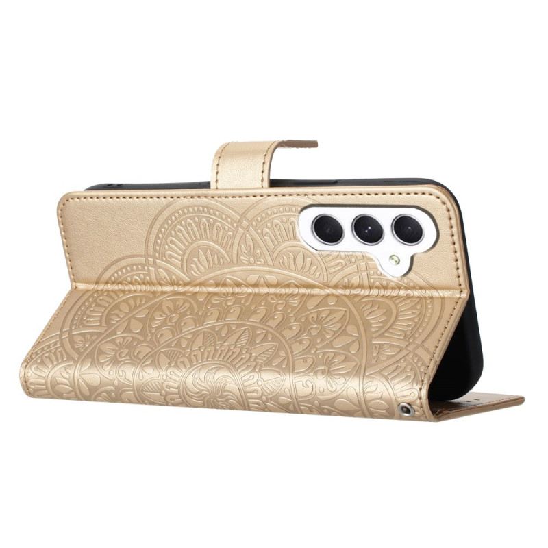 Fliptok Samsung Galaxy A16 5g Mandala Kialakítás Zsinórral