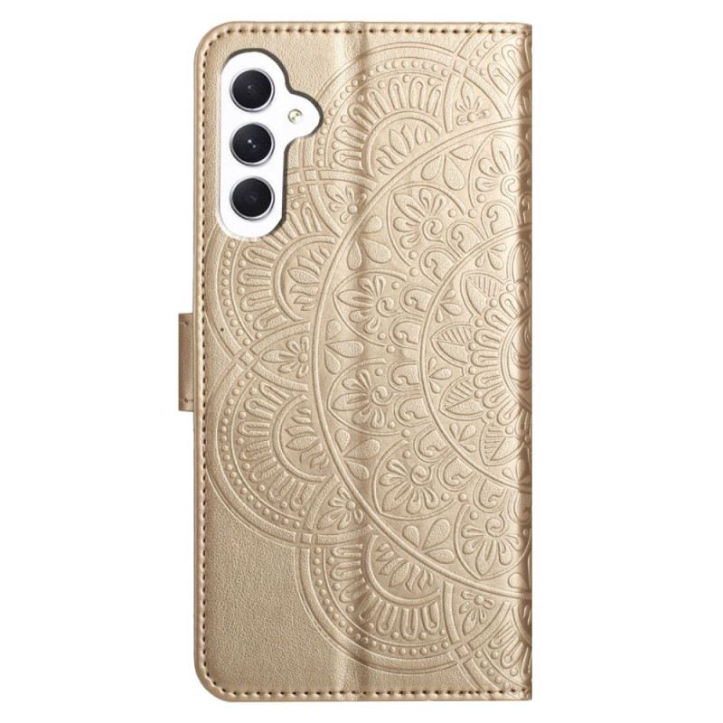 Fliptok Samsung Galaxy A16 5g Mandala Kialakítás Zsinórral