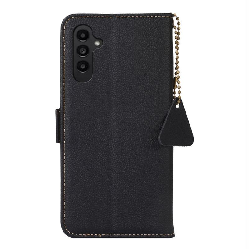 Fliptok Samsung Galaxy A16 5g Valódi Bőr Rfid Védelem