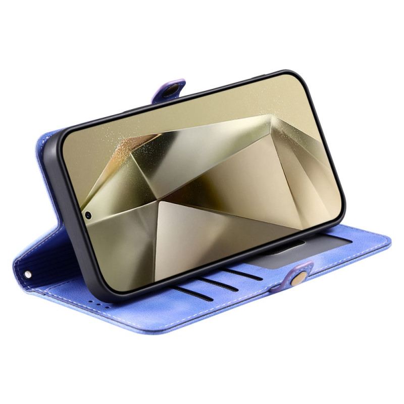 Fliptok Samsung Galaxy A16 5g Velúr Hatású Mandala Pánttal