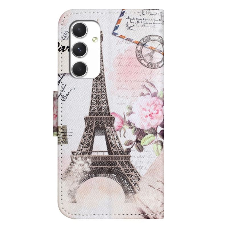Fliptok Samsung Galaxy A16 5g Vintage Eiffel-torony