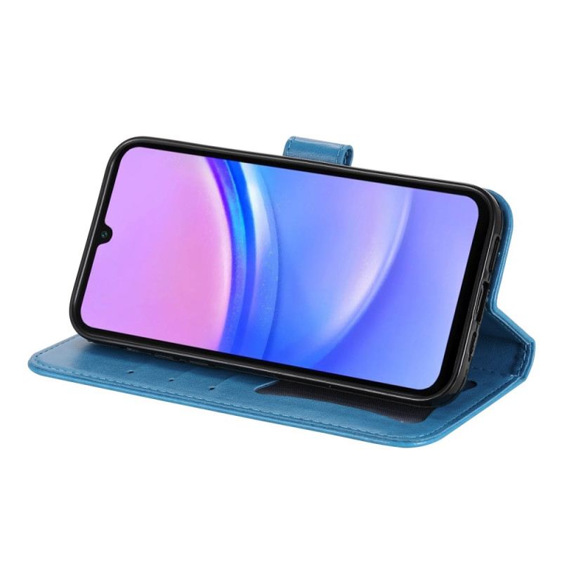 Kinyitható Bőrtok Samsung Galaxy A16 5g Mandala Lenyomat