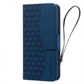 Kinyitható Bőrtok Samsung Galaxy A16 5g Mosolyogj A Zsinórban