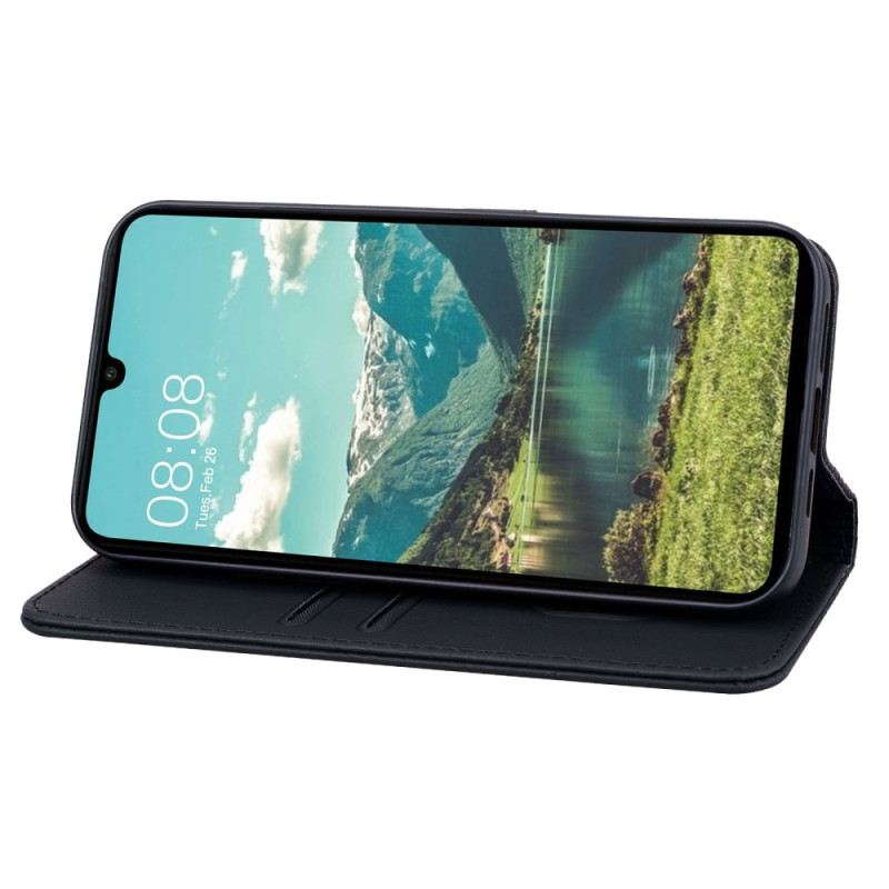 Kinyitható Bőrtok Samsung Galaxy A16 5g Mosolyogj A Zsinórban