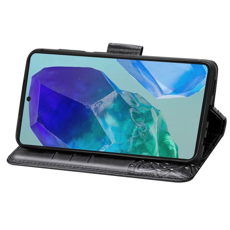 Kinyitható Tokok Samsung Galaxy A16 5g Barokk Pillangó