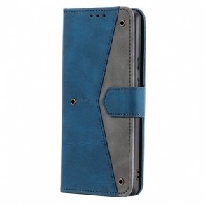 Kinyitható Tokok Samsung Galaxy A16 5g Kéttónusú Mágneses Kapocs