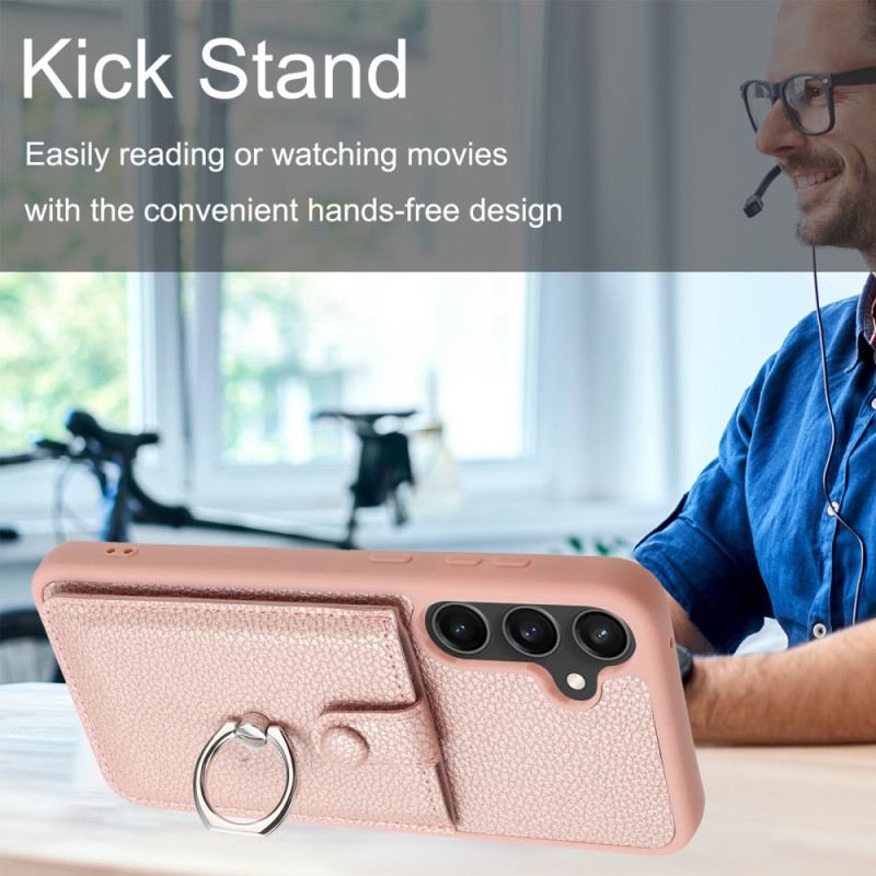 Telefontok Samsung Galaxy A16 5g Kártyatartó És Gyűrűtartó Stílus