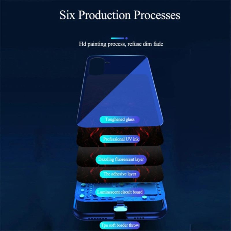 Tok Samsung Galaxy A16 5g Hívja A Flash Series Red-eyed Wolfot