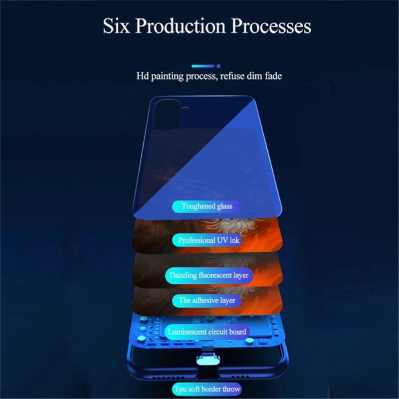 Tok Samsung Galaxy A16 5g Hívja A Flash Series Red Fire Dragont