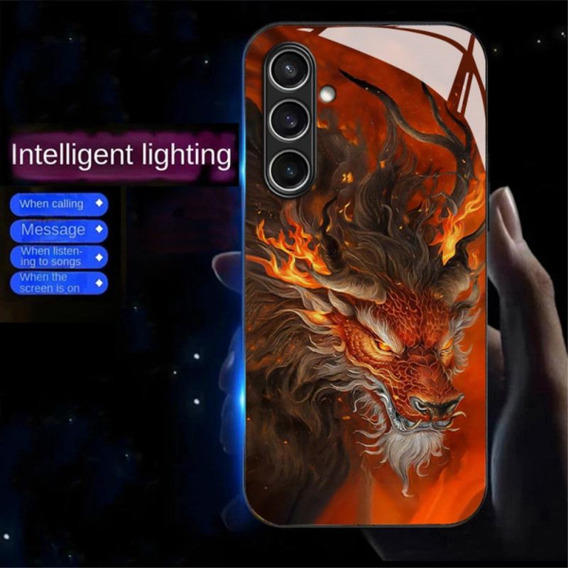 Tok Samsung Galaxy A16 5g Hívja A Flash Series Red Fire Dragont