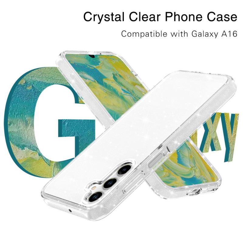 Tok Samsung Galaxy A16 5g Szikrázó Átlátszó
