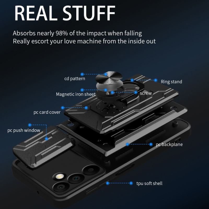 Tok Samsung Galaxy A16 5g Többfunkciós Csúszókamera Védelem