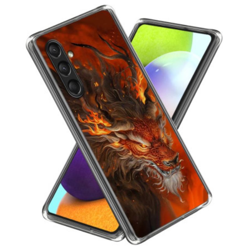 Tok Samsung Galaxy A16 5g Tűztigris Szilikon
